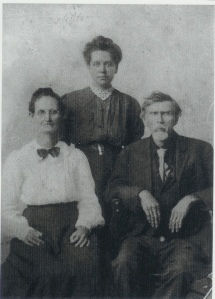 John J & Frances Gaither with their daughter-in-law, Emma.